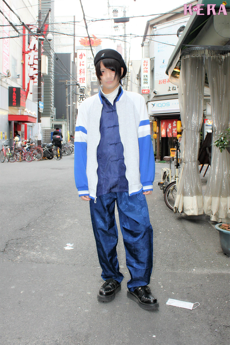 OSAKA STREET SNAP 064 彼女とテイストを合わせた、青×白チャイナコーデ♡ KERA