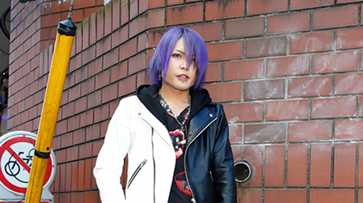 HARAJUKU STREET SNAP 138　派手髪が映えるモノトーンを基調にしたロックコーデ☆