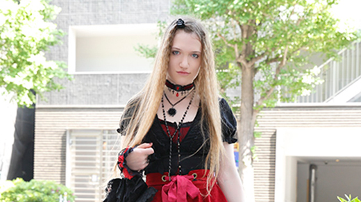 Gothic&Lolita SNAP 092　カジュアルダウンさせたプチゴシックファッション