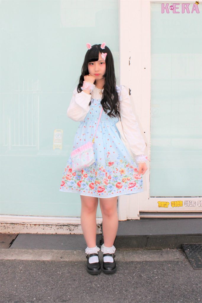 Osaka Street Snap 108 お母さんのワンピを小物使いでゆめかわコーデに Kera Style ケラ スタイル