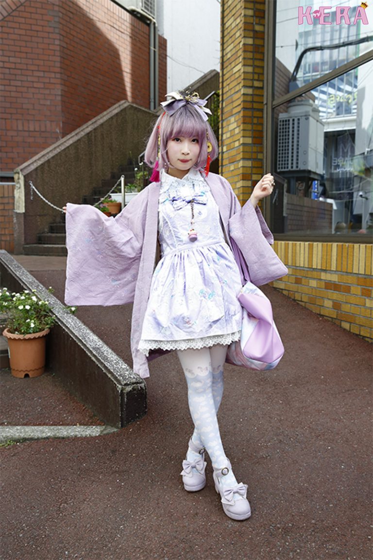 HARAJUKU STREET SNAP 177 着物を羽織ってゆめかわ和風ロリコーデ☆ KERA STYLE [ケラ！スタイル]