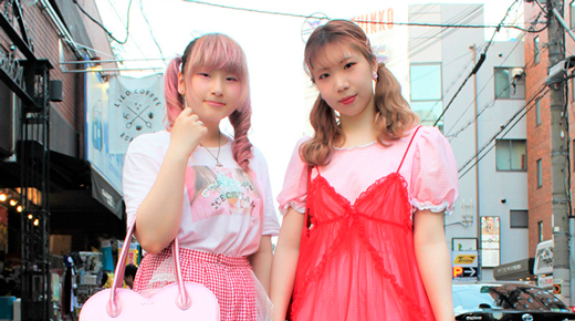 OSAKA STREET SNAP 129　全身ピンクと赤づくしのニコイチコーデ♡