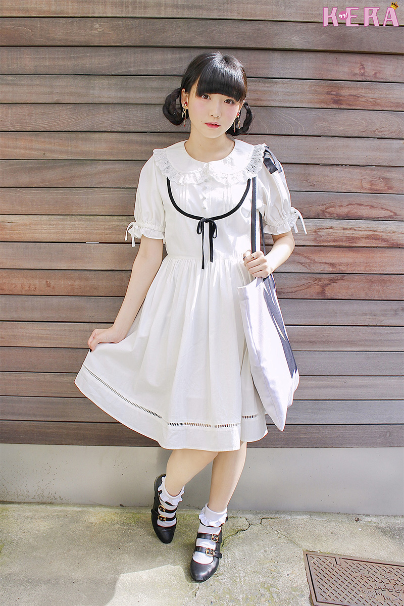 ケラ モの私服スナップ しらいちゃんのファッション テーマは 夏のお嬢様 Kera Style ケラ スタイル
