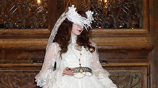 Gothic&Lolita SNAP 116　個性的な天使の羽のヘッドドレスで人に差をつけて
