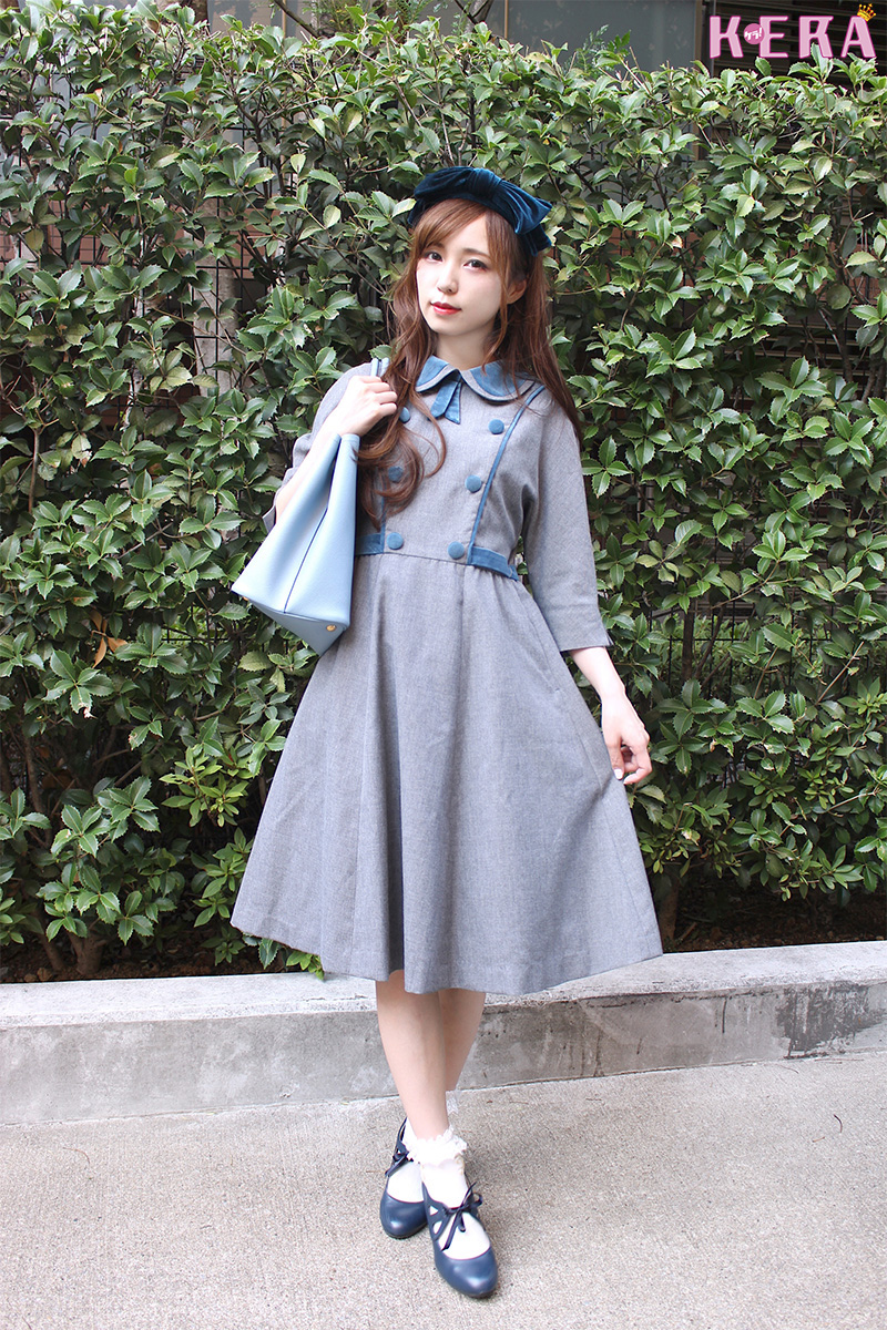 ケラ！モの私服スナップ☆　皆方由衣ちゃんのファッションテーマは「秋レトロ」