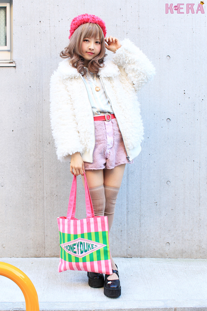 ケラ！モの私服スナップ☆　星名桜子ちゃんのファッションテーマは「ポップコーン★」