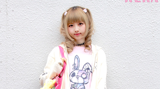 ケラ！モの私服スナップ⭐ 星名桜子ちゃんのファッション・テーマは「ウサギ」