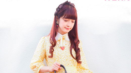 ケラ！モの私服スナップ☆　青木美沙子ちゃんのファッション・テーマは「春の小花コーデ」♪
