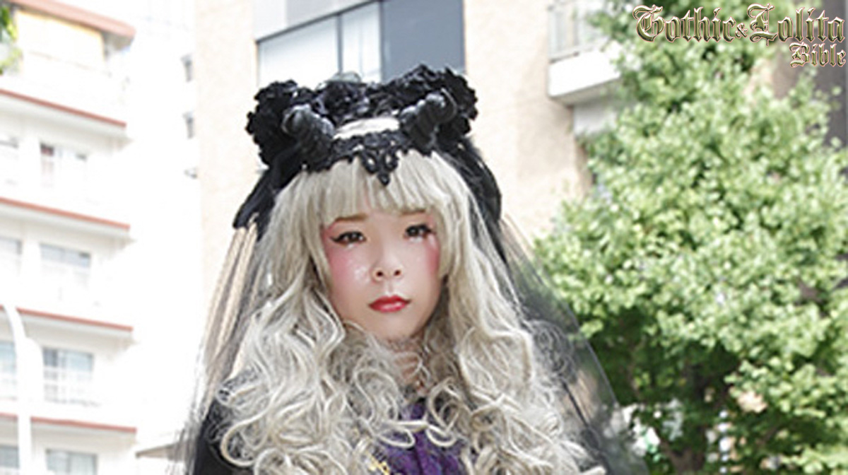 Gothic&Lolita Snap013  黒のベールでミステリアスな占い師に!