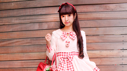 ケラ！モの私服スナップ☆　青木美沙子ちゃんのファッション・テーマは「赤チェック♥」