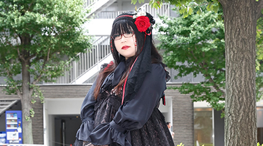 Gothic & Lolita SNAP 103　服から小物までバラモチーフで揃えて統一感を
