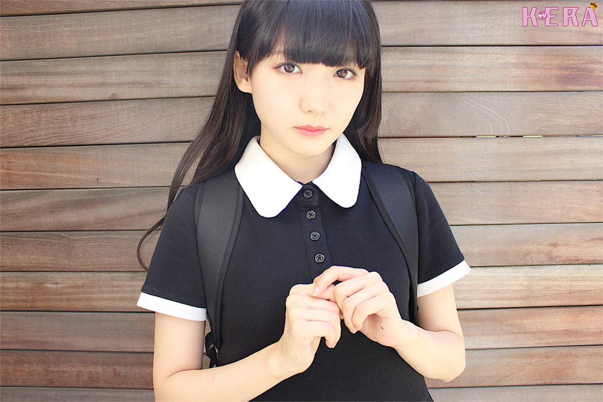 ケラ！モの私服スナップ☆　しらいちゃんのファッションテーマは「白黒学生服」