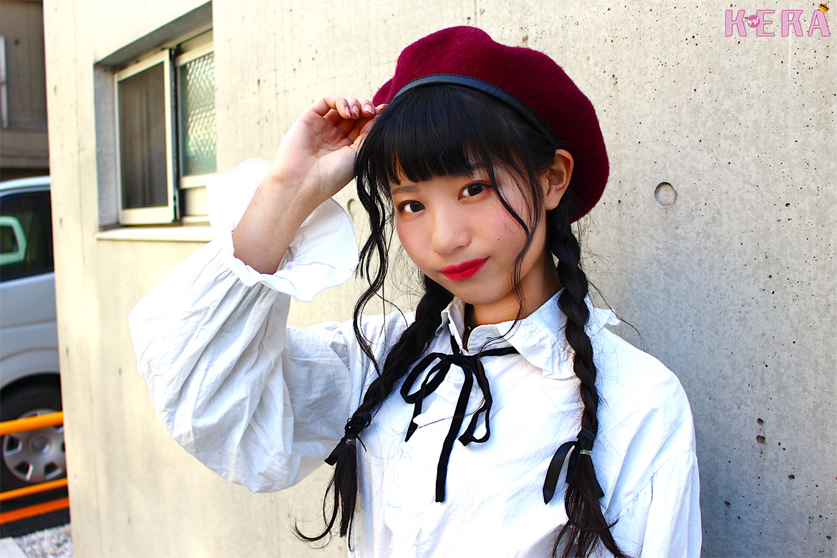 ケラ！モの私服スナップ☆　仮面女子・森下舞桜ちゃんのファッションテーマは「白×黒！！！」