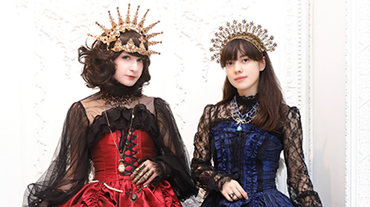 Gothic&Lolita SNAP 199　光輪カチューシャと羽根で天使をイメージした双子コーデ