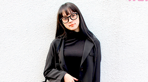 ケラ！モの私服スナップ☆　ゆらちゃんのファッション・テーマは「黒」！