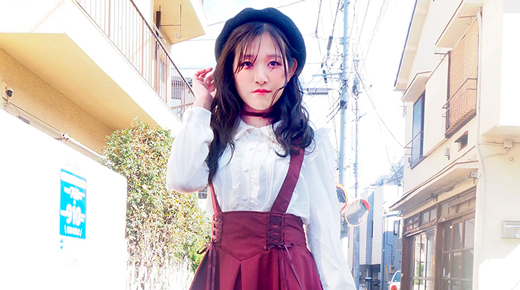 ケラ！モの私服スナップ☆　佐倉ことねちゃんのファッション・テーマは「スクールガール」♡
