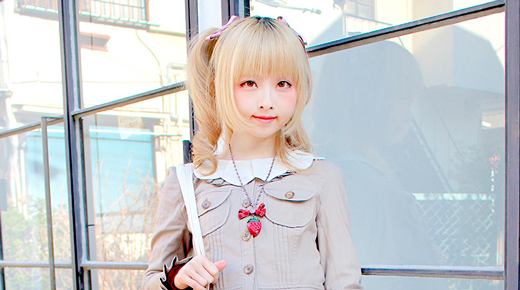 ケラ！モの私服スナップ☆　星名桜子ちゃんのファッション・テーマは「イチゴ」♪